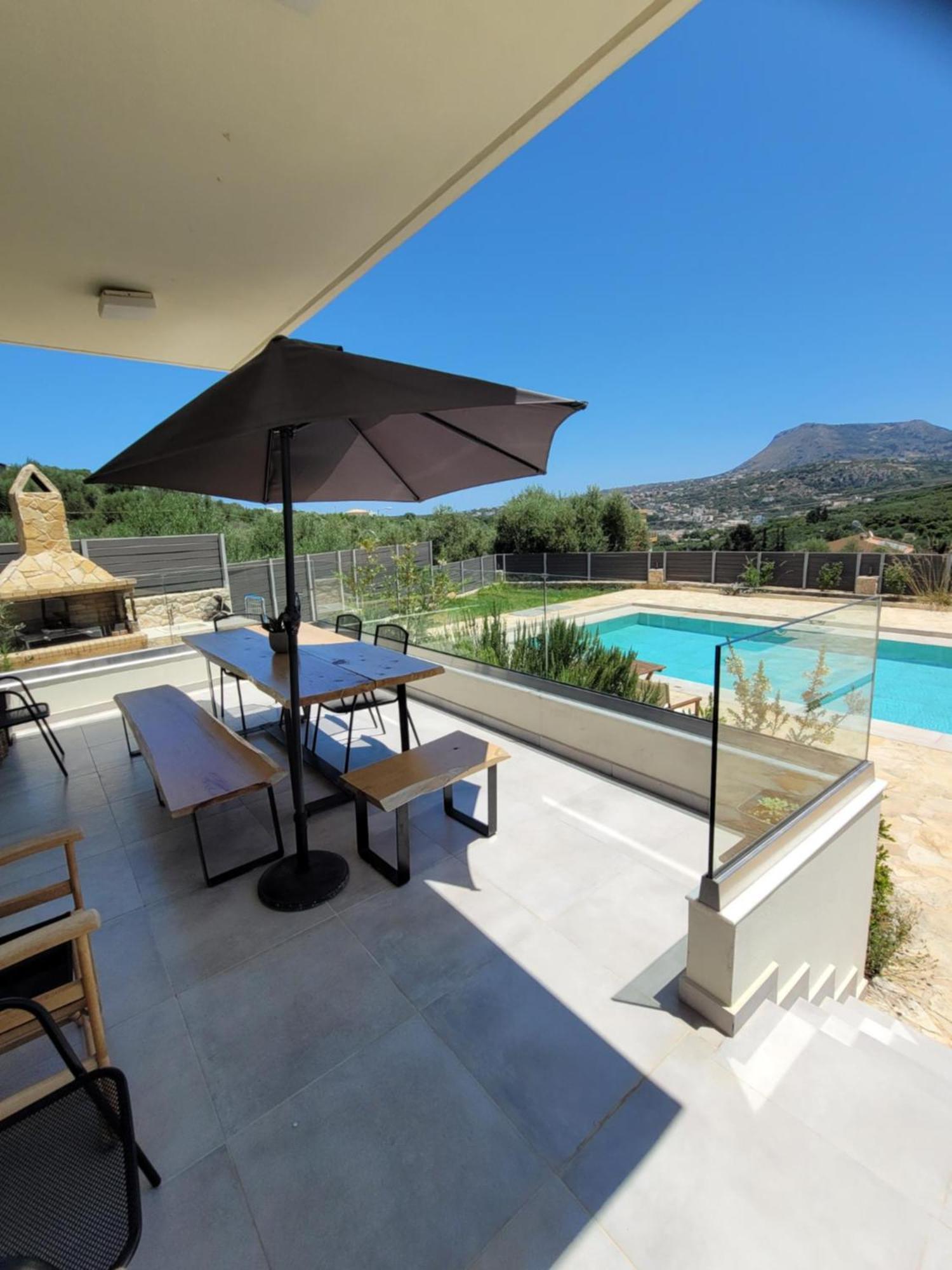 Horizon Villa Almyrida Алмирида Экстерьер фото